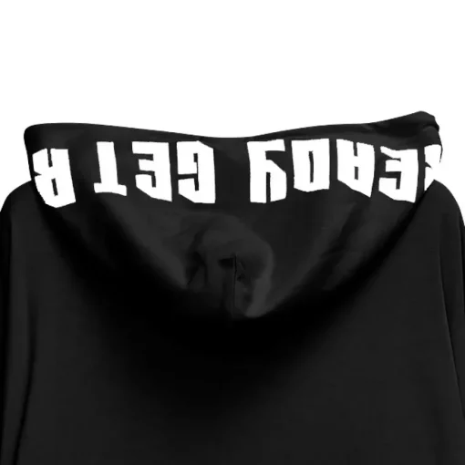 LISTEN FLAVOR Gaming 8 bit Sleeve Line Hoodie