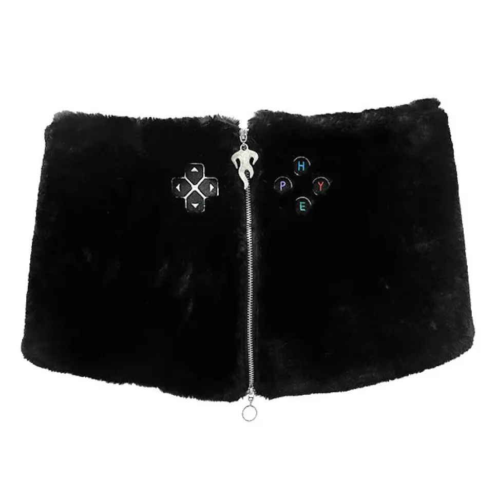 LISTEN FLAVOR Gaming Zip Fur Snood