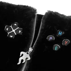 LISTEN FLAVOR Gaming Zip Fur Snood