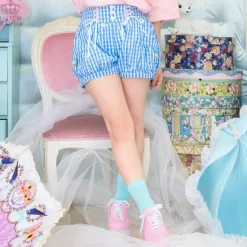 LISTEN FLAVOR Gathered Shorts