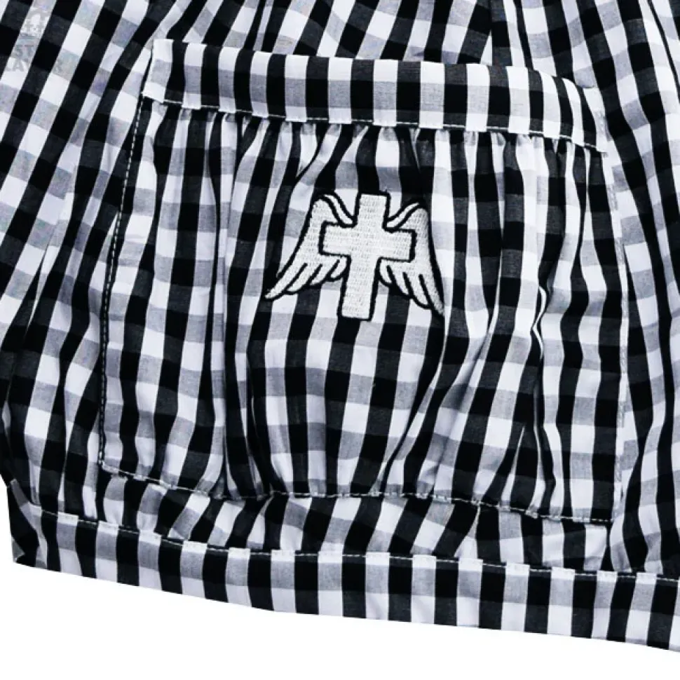 LISTEN FLAVOR Gathered Shorts