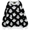 LISTEN FLAVOR Ghost Knit Top