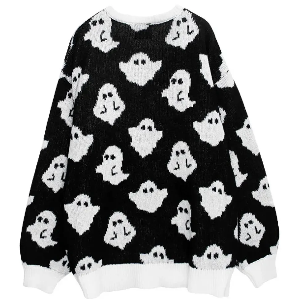 LISTEN FLAVOR Ghost Knit Top