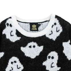 LISTEN FLAVOR Ghost Knit Top