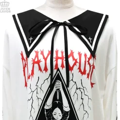 LISTEN FLAVOR Gothic Sailor Collar