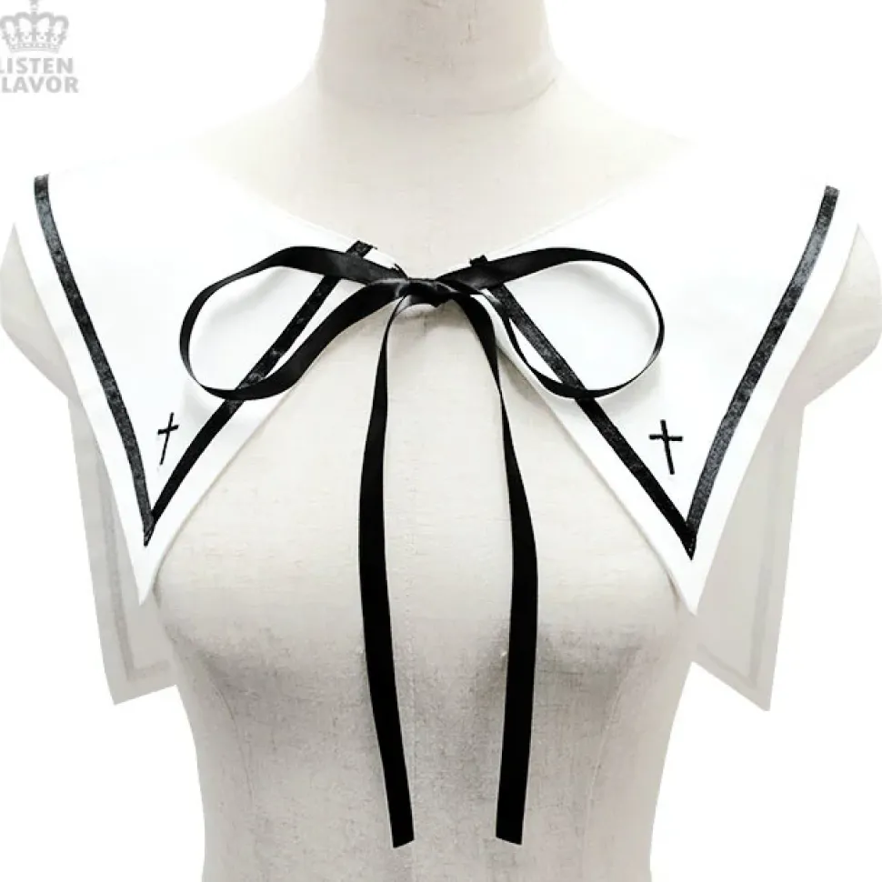 LISTEN FLAVOR Gothic Sailor Collar