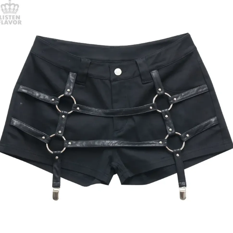 LISTEN FLAVOR Harness Shorts