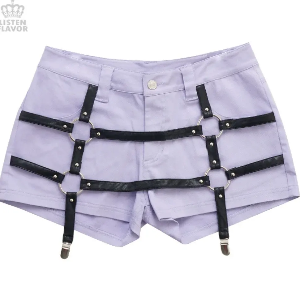 LISTEN FLAVOR Harness Shorts
