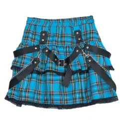 LISTEN FLAVOR Harness Tiered Skirt