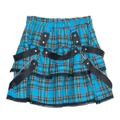 LISTEN FLAVOR Harness Tiered Skirt