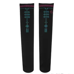 LISTEN FLAVOR Hatsune Miku China Knee-High Socks Black