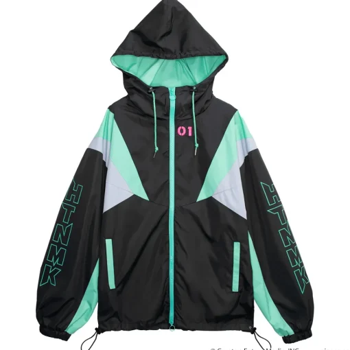 LISTEN FLAVOR Hatsune Miku Mountain Hoodie Black