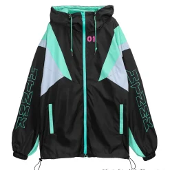LISTEN FLAVOR Hatsune Miku Mountain Hoodie Black