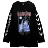 LISTEN FLAVOR Haunted Castle Long Sleeve T-Shirt