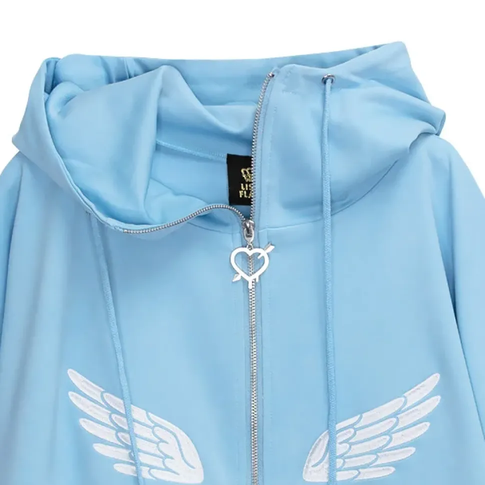 LISTEN FLAVOR Heavenly Jersey Hoodie