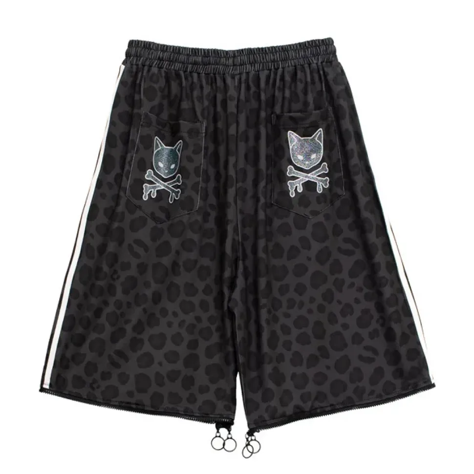 LISTEN FLAVOR Heisei Leopard 2-Way Separate Jersey Pants
