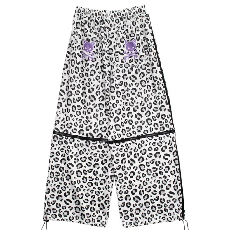 LISTEN FLAVOR Heisei Leopard 2-Way Separate Jersey Pants