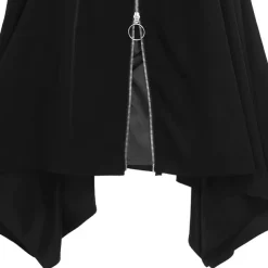 LISTEN FLAVOR Hemline Skirt w/ Harness