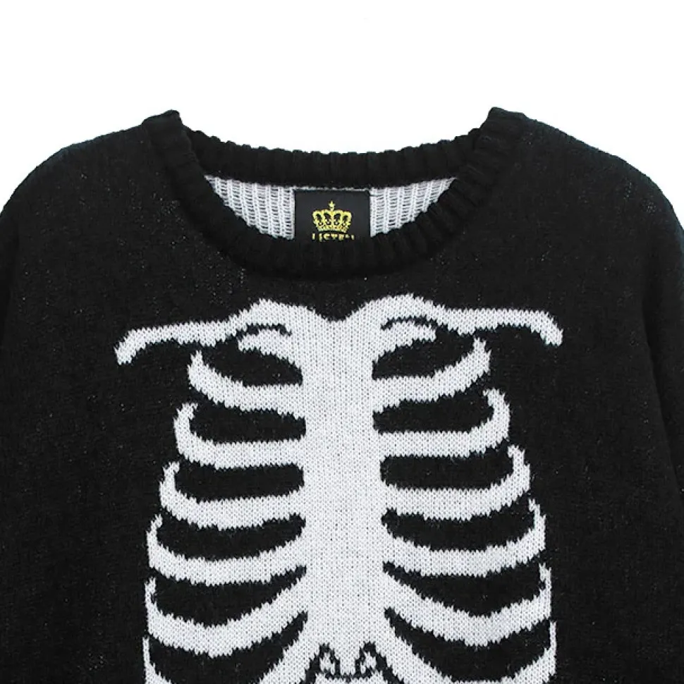 LISTEN FLAVOR Honehone Gaikotsu Knit