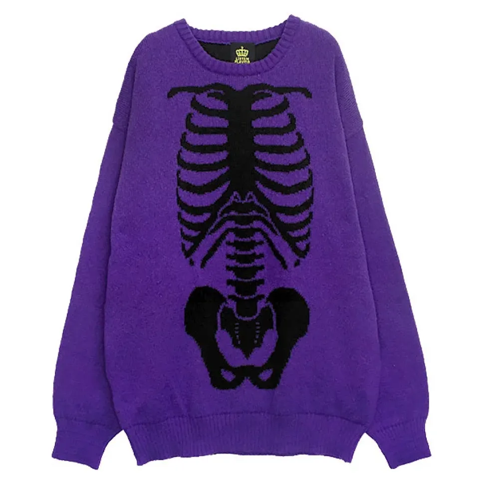 LISTEN FLAVOR Honehone Gaikotsu Knit