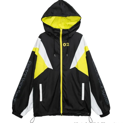 LISTEN FLAVOR Kagamine Rin & Len Mountain Hoodie Black