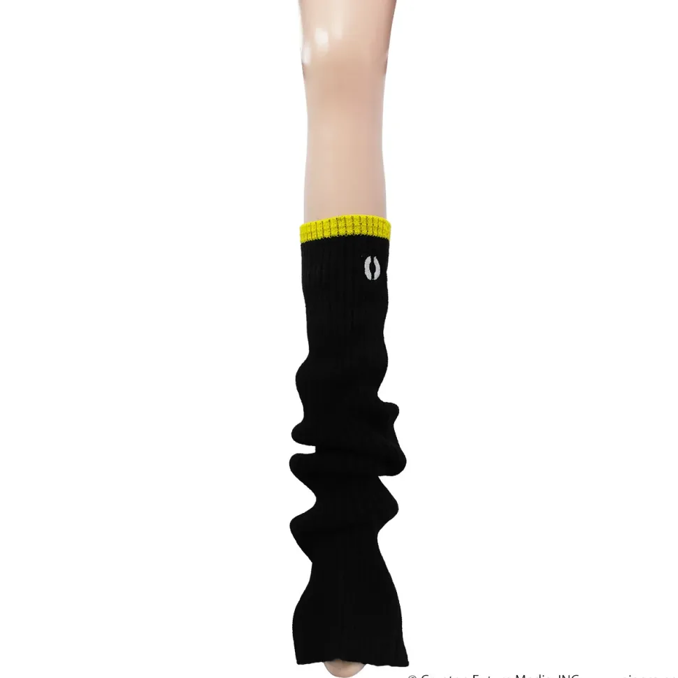 LISTEN FLAVOR Kagamine Rin & Len Knit Leg Warmers Black