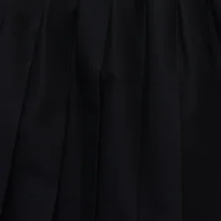 LISTEN FLAVOR Layered Pleated Flap Skirt w/ Shorts and Detachable Pocket