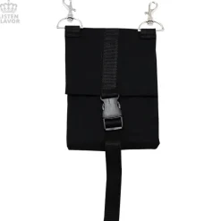 LISTEN FLAVOR Layered Pleated Flap Skirt w/ Shorts and Detachable Pocket