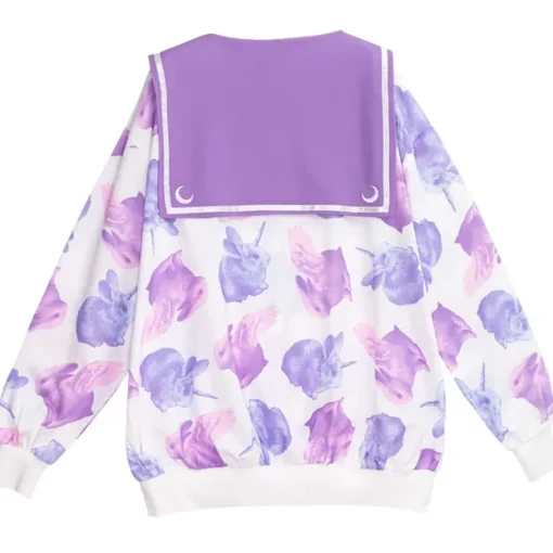 LISTEN FLAVOR Maboroshi no Usagi Sailor Collar Blouson