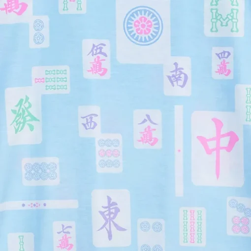 LISTEN FLAVOR Mahjong Full Graphic Big T-Shirt