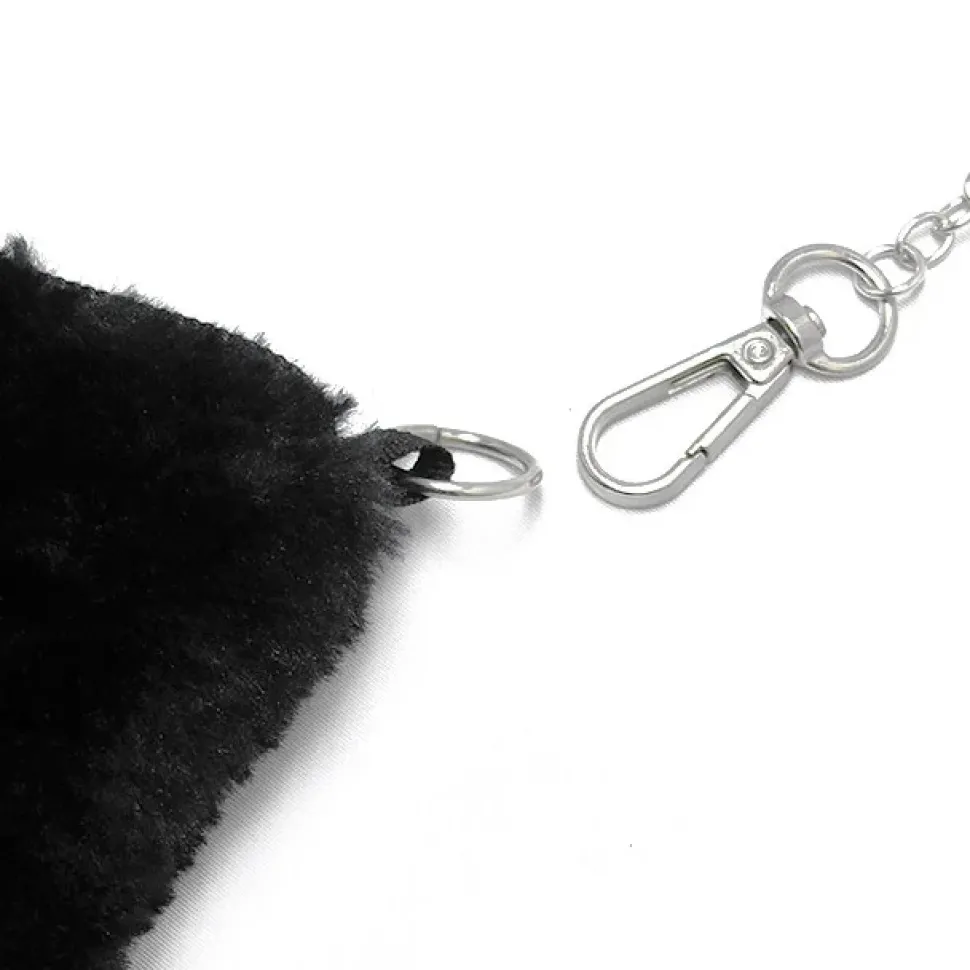LISTEN FLAVOR Mahjong Fur Shoulder Bag