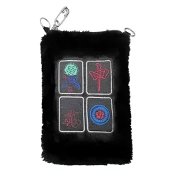 LISTEN FLAVOR Mahjong Fur Shoulder Bag