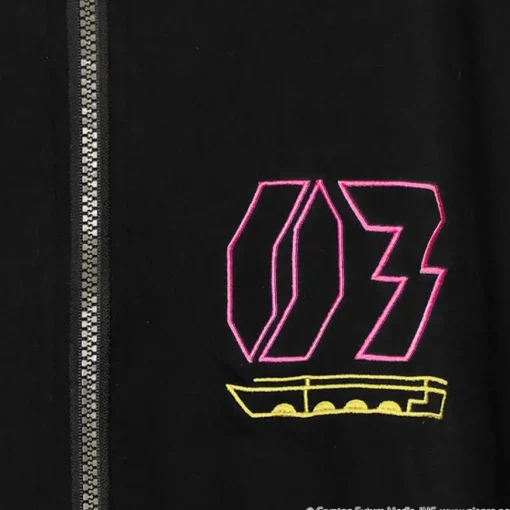 LISTEN FLAVOR Megurine Luka Jersey Hoodie Black
