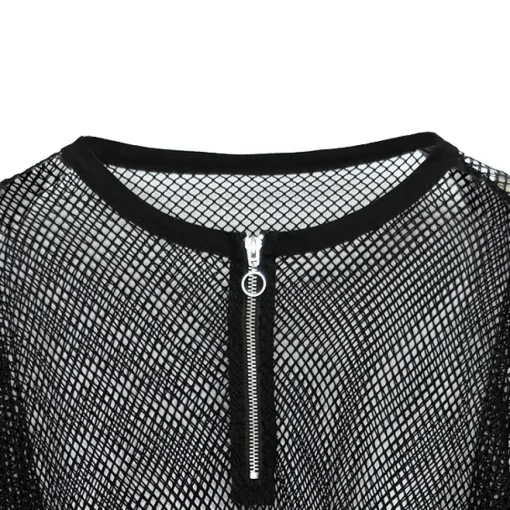 LISTEN FLAVOR Mesh 2-Way Pullover