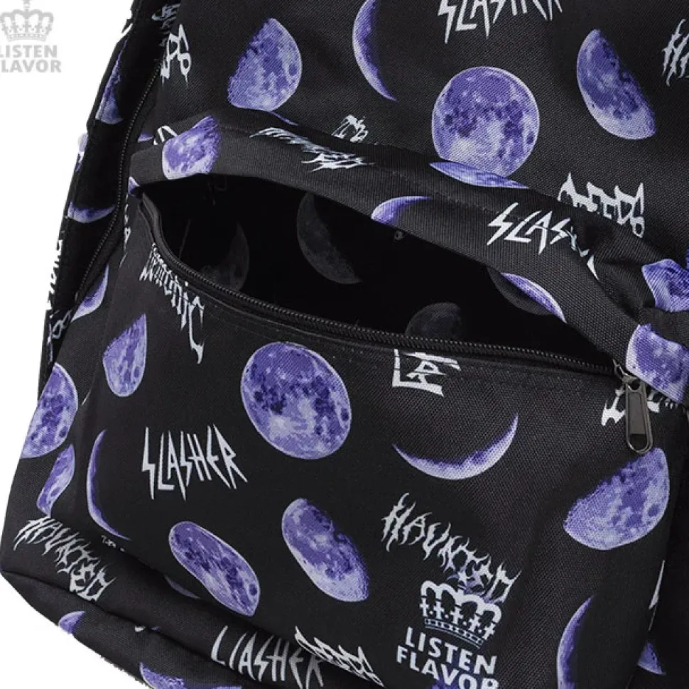 LISTEN FLAVOR Metal Moon Backpack