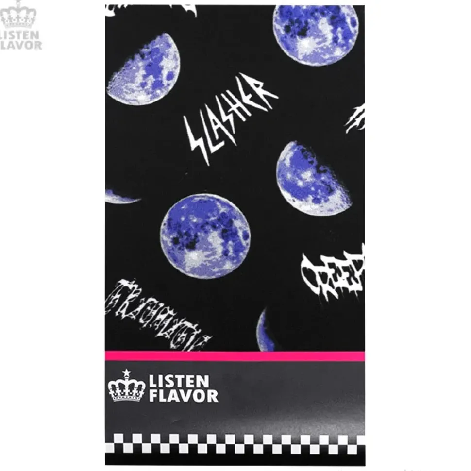 LISTEN FLAVOR Metal Moon Knee-High Socks
