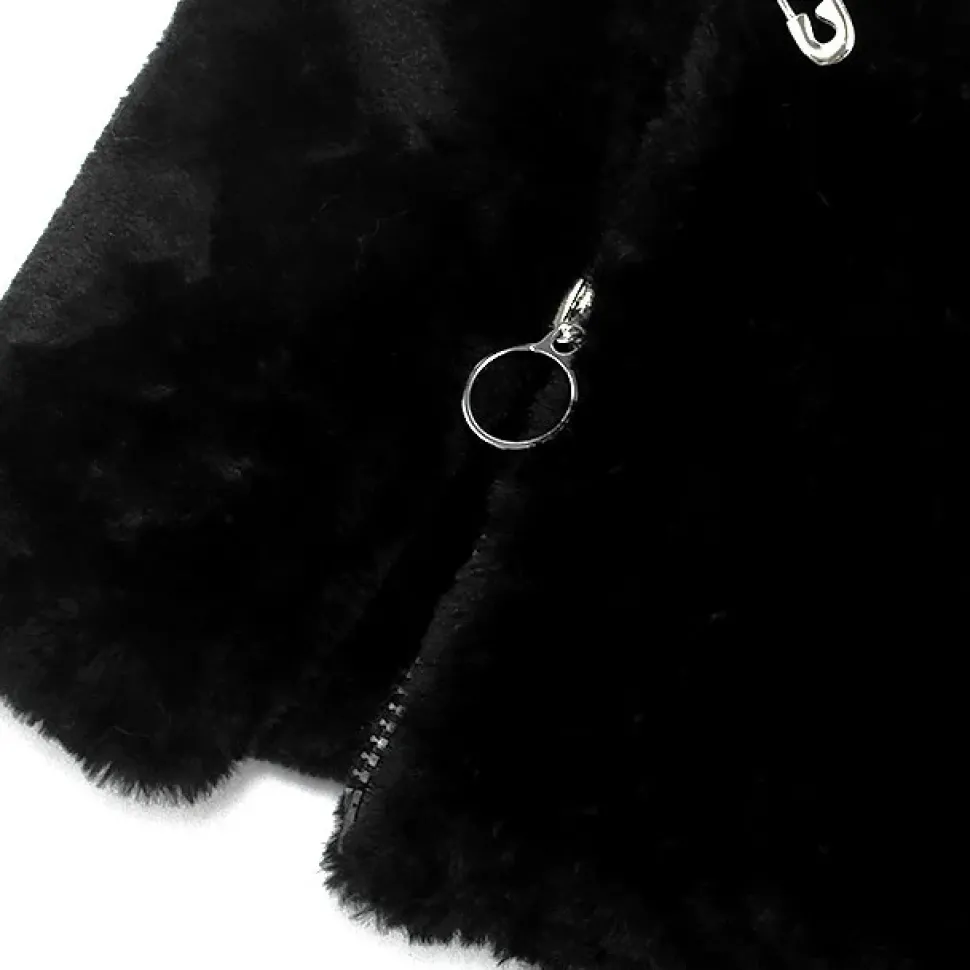 LISTEN FLAVOR Pad Fire Twin Zip Snood Black