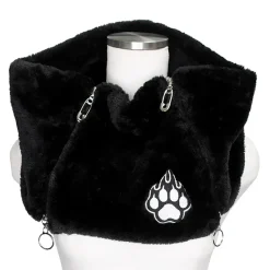 LISTEN FLAVOR Pad Fire Twin Zip Snood Black