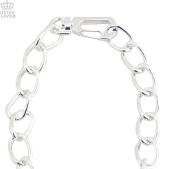 LISTEN FLAVOR Padlock Necklace