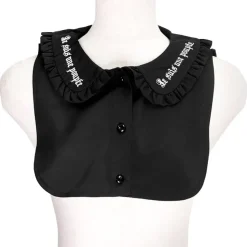 LISTEN FLAVOR Ribbon Frilly Collar