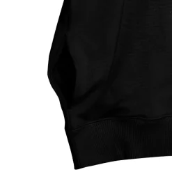 LISTEN FLAVOR Safety Pin Bear Shoulder Zip Short Sleeve Hoodie