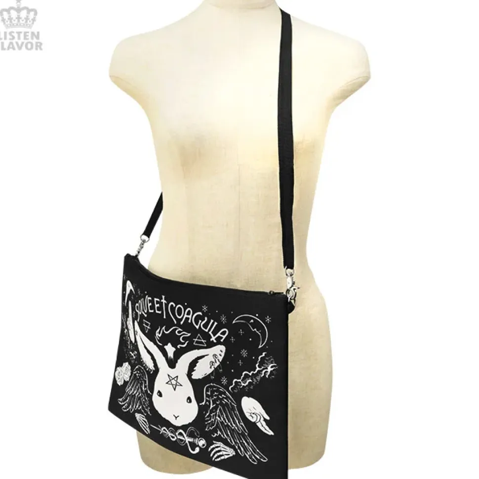 LISTEN FLAVOR Secret Ritual 2-Way Clutch Bag