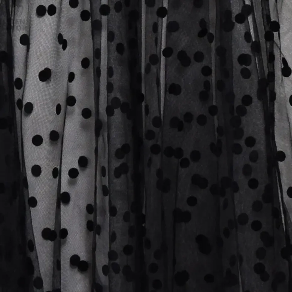 LISTEN FLAVOR See-Through 2-Way Layered Skirt