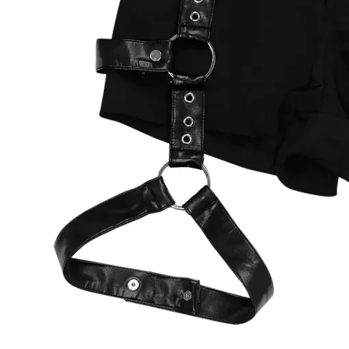 LISTEN FLAVOR Shorts w/ Harness Garter Belt L Size