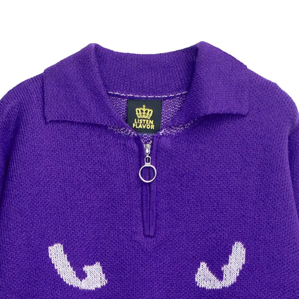LISTEN FLAVOR Tsundere Cat Knit