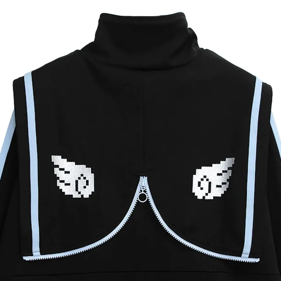 LISTEN FLAVOR 1-Up Heart Sailor Jersey Hoodie