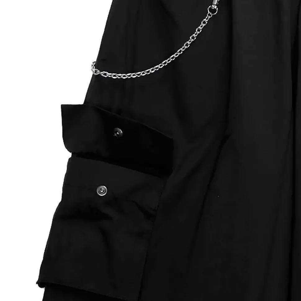 LISTEN FLAVOR 2-Way Ring Chain Wide Pants