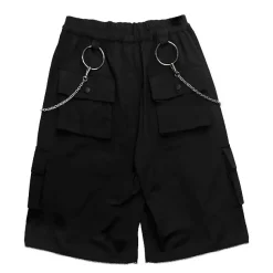LISTEN FLAVOR 2-Way Ring Chain Wide Pants