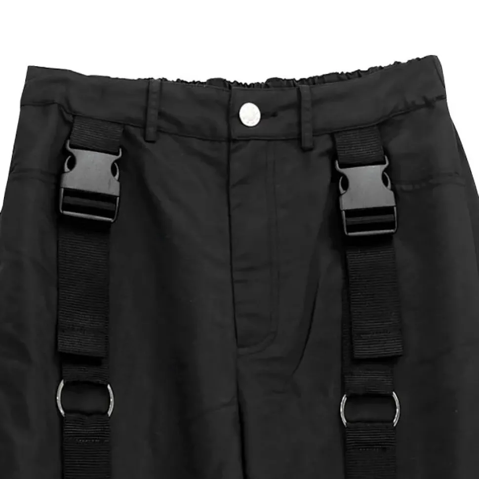LISTEN FLAVOR Wide Pants w/ Strap
