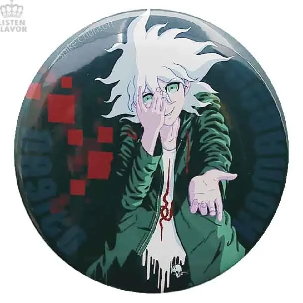 LISTEN FLAVOR x Danganronpa Pin Badge Collection